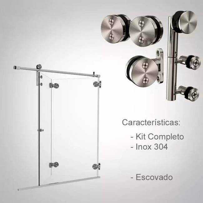 Box de Vidro para Banheiro Modelo Arty 10 Box De Banheiro Modelo Arty Inox Polido Cromado