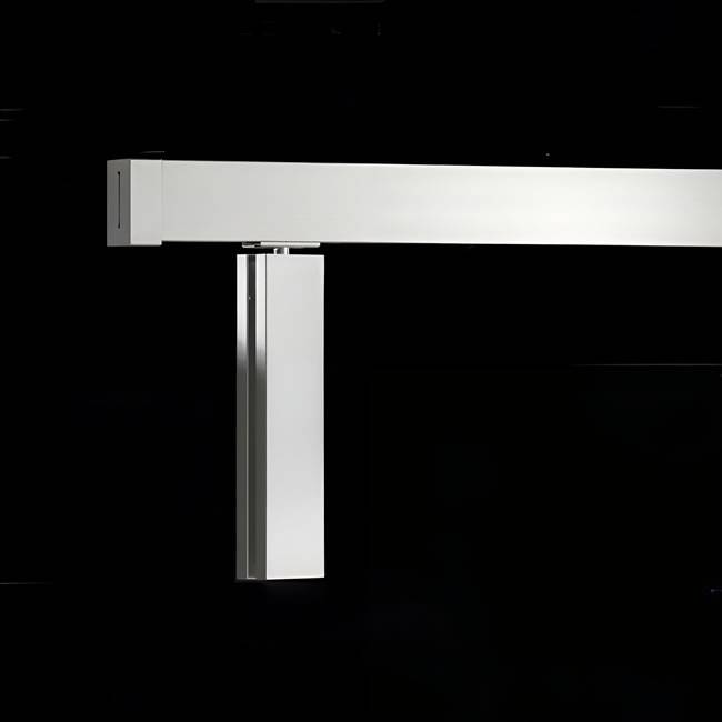 Box de Vidro para Banheiro Modelo Fortelle 3 Box De Banheiro Modelo Fortelle Inox Polido