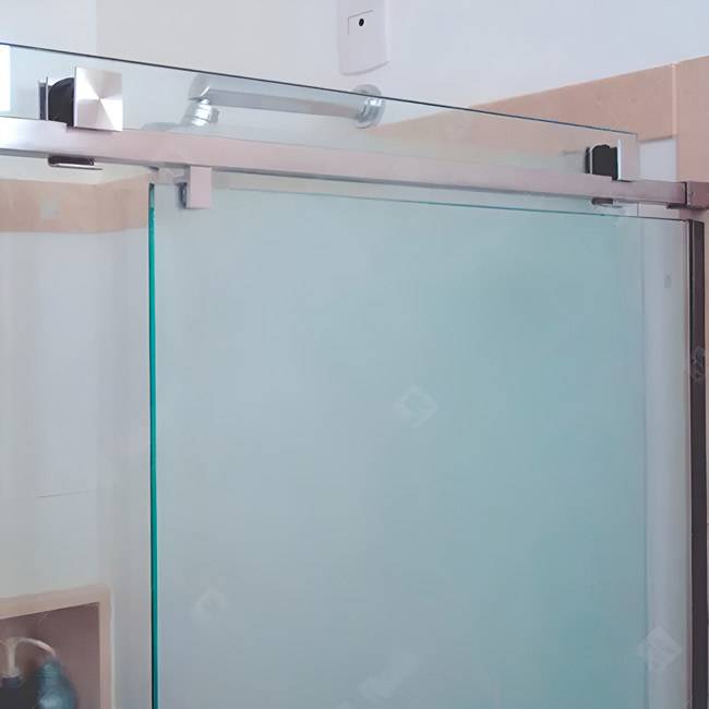 Box de Vidro para Banheiro Quadratto 4 Box De Banheiro Modelo Quadratto Inox Polido Cromado