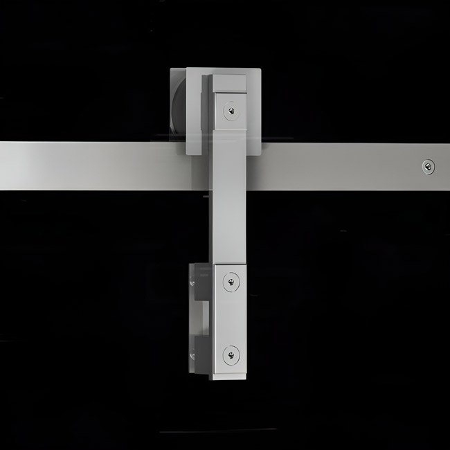 Box de Vidro para Banheiro Modelo Pádova 2 Box De Banheiro Modelo Padova Inox Polido Cromado