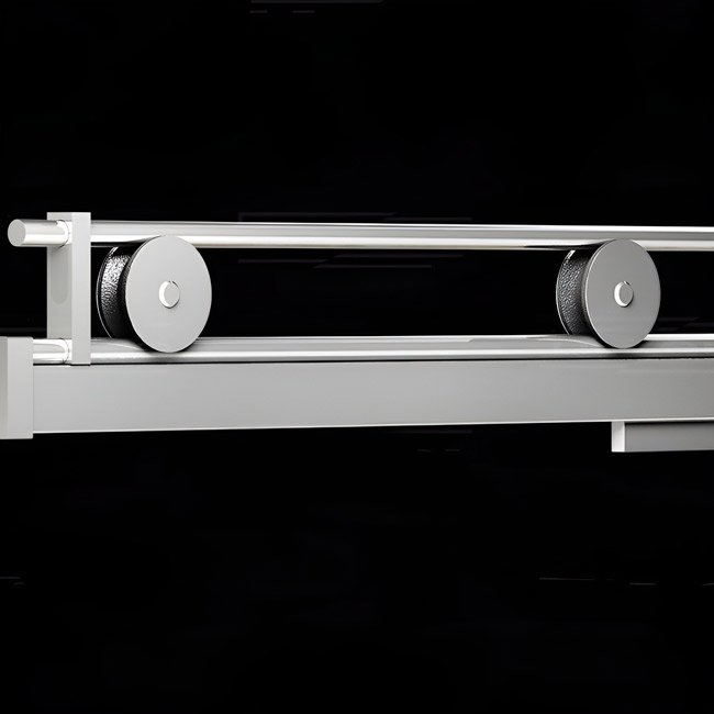 Box de Vidro para Banheiro Modelo Riali 3 Box De Banheiro Modelo Riali Inox Polido