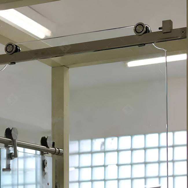 Box de Vidro para Banheiro Clean Prime 2 Box De Banheiro Modelo Clean Prime Inox Polido Cromado