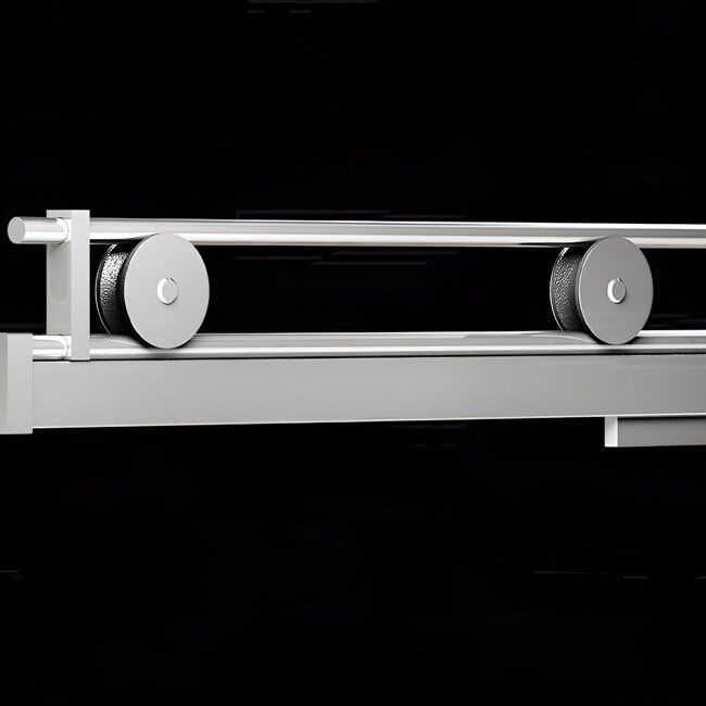 Box de Vidro para Banheiro Modelo Riali 3 Box De Banheiro Modelo Riali Inox Polido