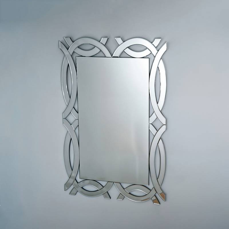 Espelho Decorativo Zeus 90x60cm 3 Espelho Decorativo Zeus Imagem Frontal