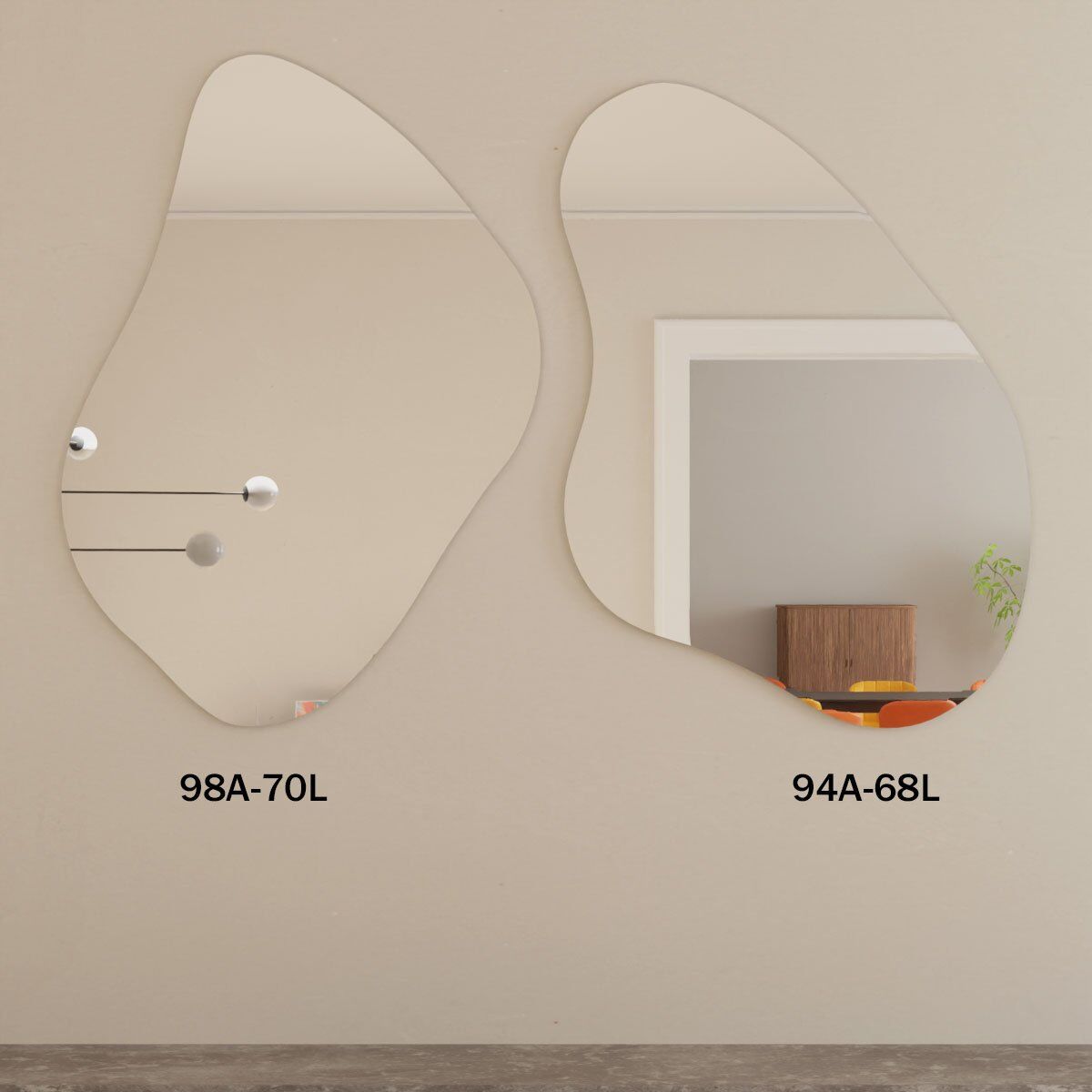 Espelhos Orgânicos Alma 143x98cm 4 Espelhos-Organicos-Alma-Medidas