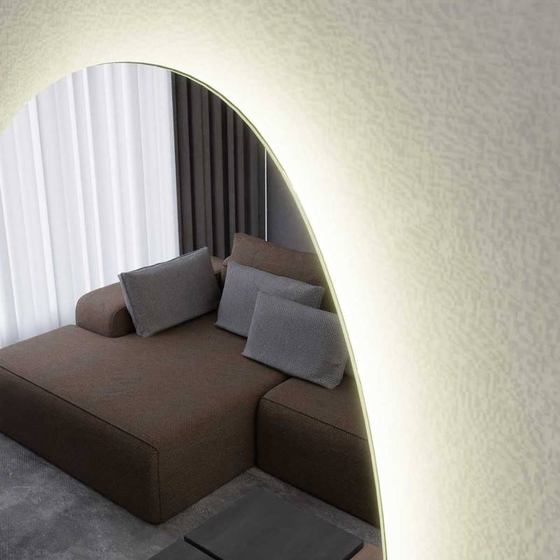 Espelho Orgânico com LED e Touch 70x50cm 4 Espelho_Organico_50X70_Detalhes_3000K