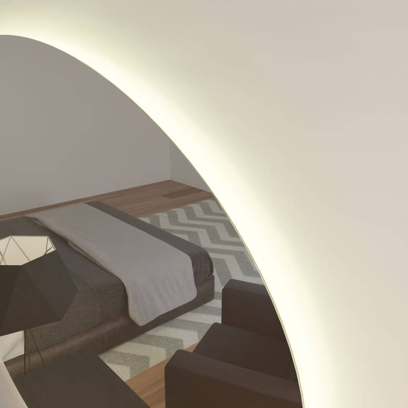 Espelho Orgânico com Led e Touch 80x50cm 4 Espelho_Organico_50X80_Detalhes_3000K