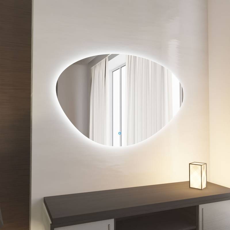 Espelho Orgânico Com Led E Touch