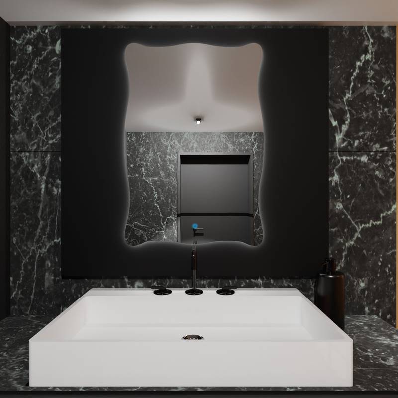 Espelho Orgânico com Led e Touch 70x80 cm 2 Espelho_Organico_70X80_4000K_Touch