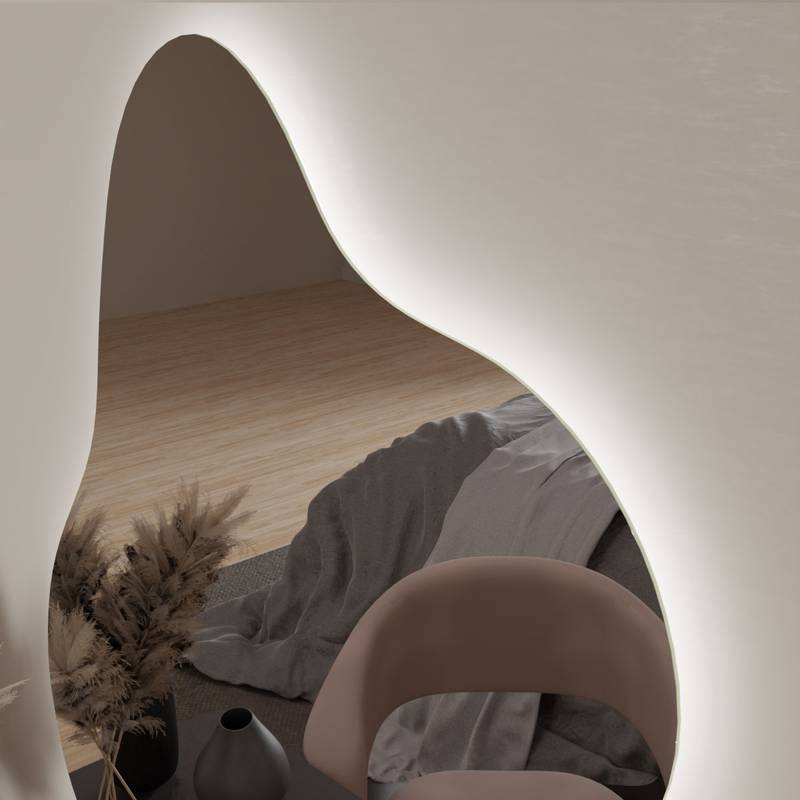 Espelho Orgânico com Led e Touch 70x80 cm 5 Espelho_Organico_70X90_Detalhes_4000K