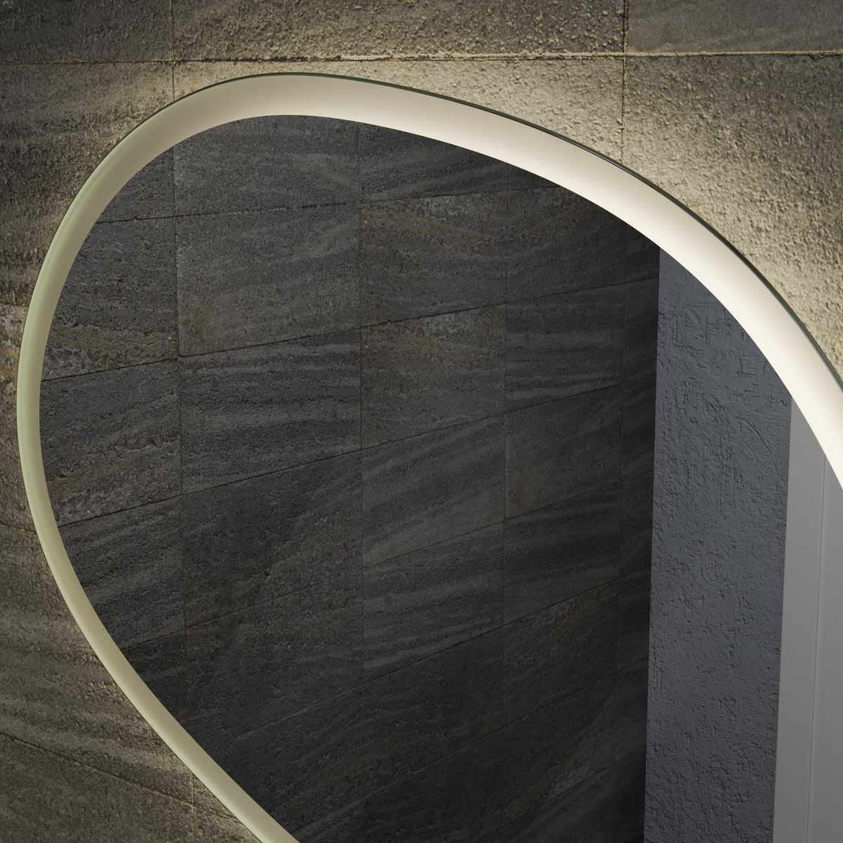 Espelho Orgânico com Led e Touch 95x80cm 6 Espelho_Organico_95X80_Detalhes_3000K