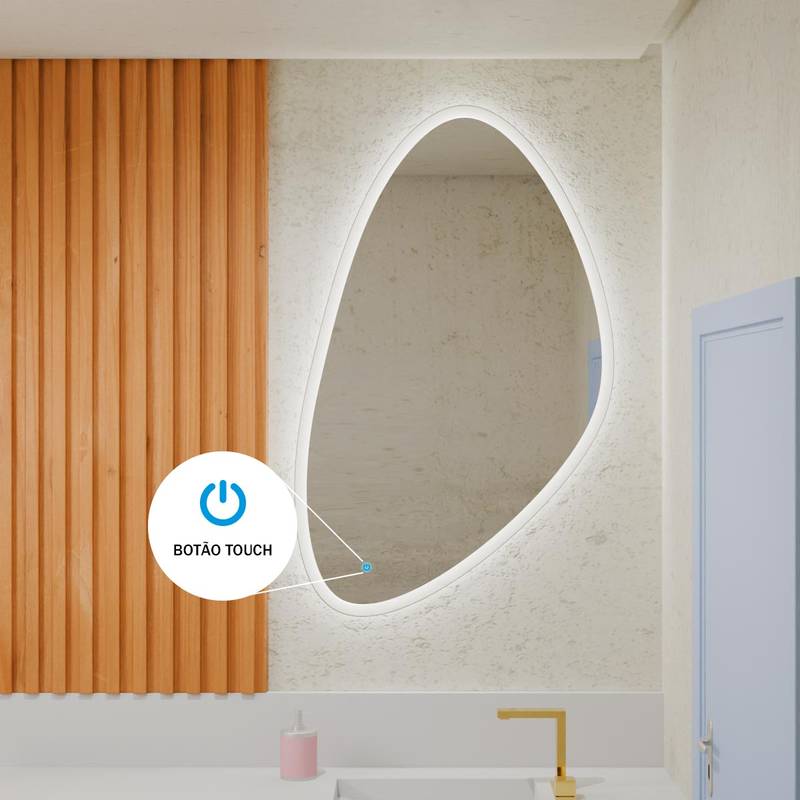 Espelho Orgânico Grande com Led e Touch 84x135cm 8 Espelho_Organico_84X135_Touch