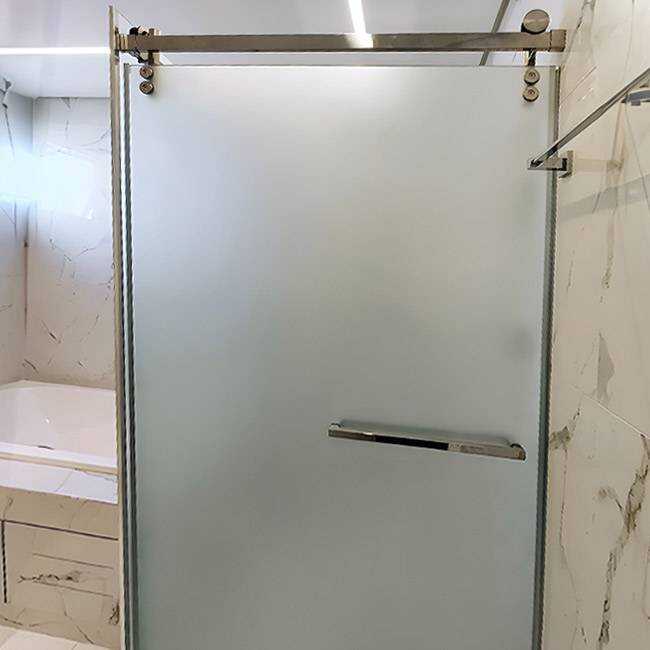 Box de Vidro para Banheiro Modelo Moove 12 Box De Vidro Para Banheiro Moove Inox Cromado Show Glass