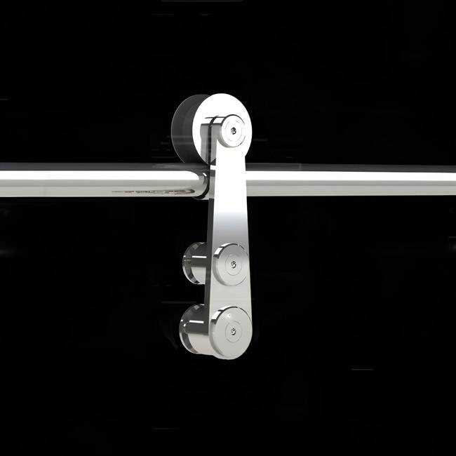Box de Vidro para Banheiro Modelo Siena 3 Box De Banheiro Modelo Siena Inox Polido Cromado