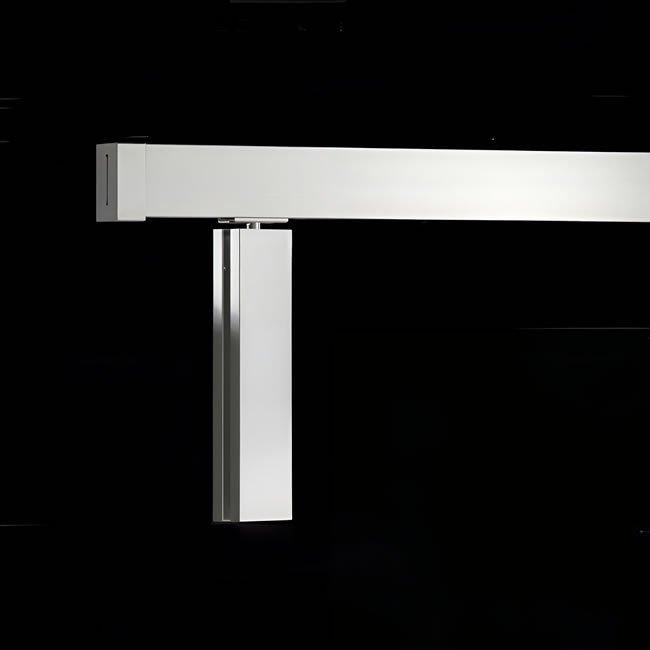 Box de Vidro para Banheiro Modelo Fortelle 3 Box De Banheiro Modelo Fortelle Inox Polido