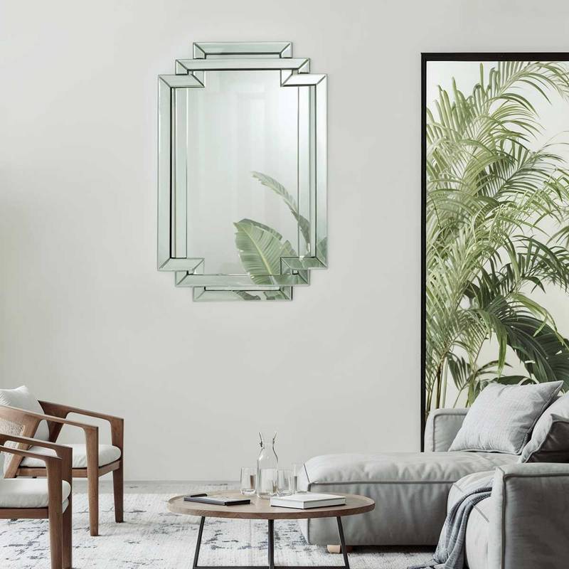 Espelho Decorativo Ares 90x60cm 1 Espelho Decorativo Ares