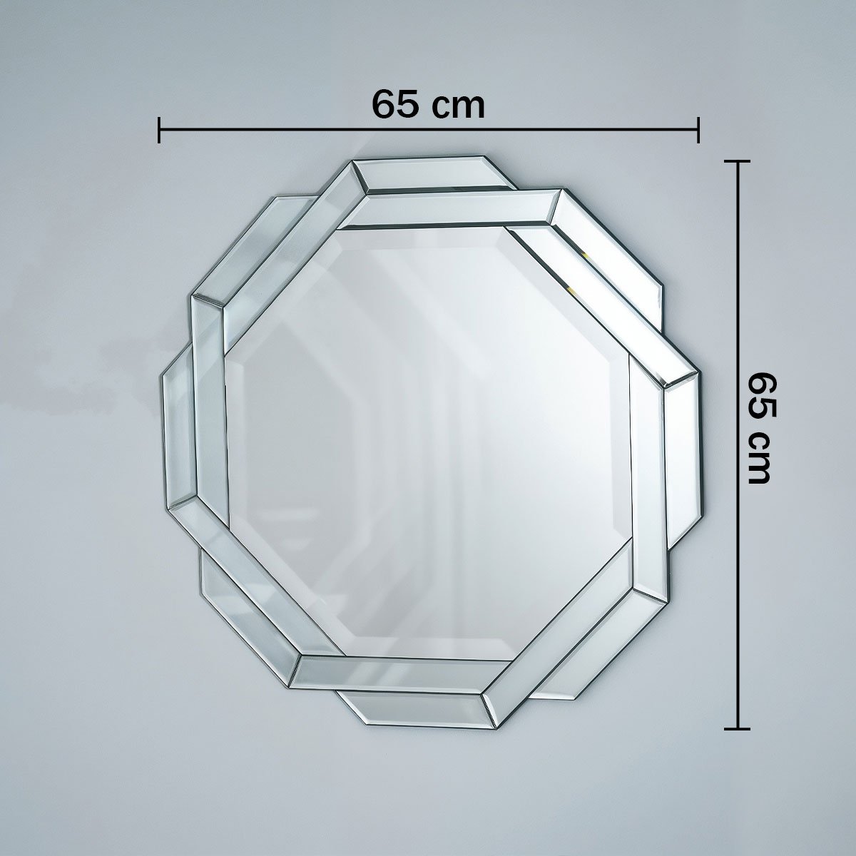 Espelho Decorativo Gaia 65x65cm 4 Espelho-Decorativo-Gaia-Medidas65X65