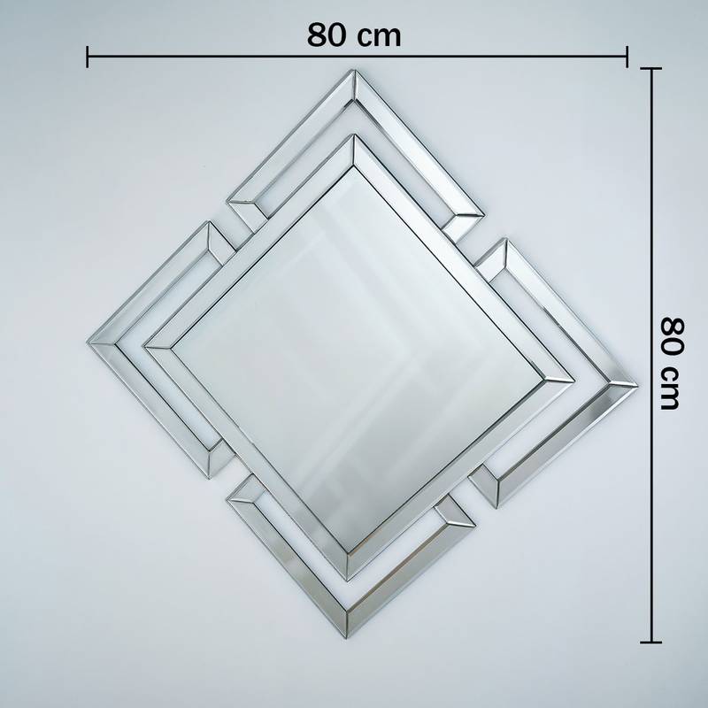 Espelho Decorativo Hermes Grande 80x80cm 4 Espelho-Decorativo-Hermes-Medidas80X80