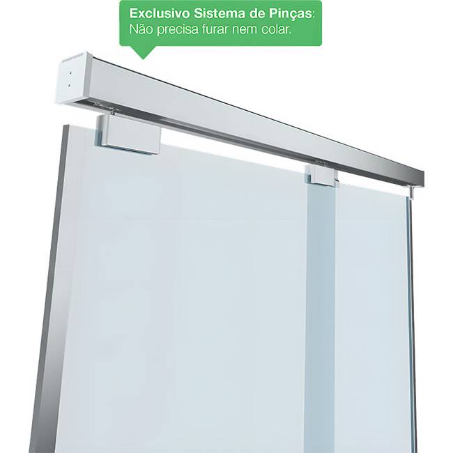 Box de Vidro para Banheiro Tec Safe 2 Box De Banheiro Modelo Tec Safe