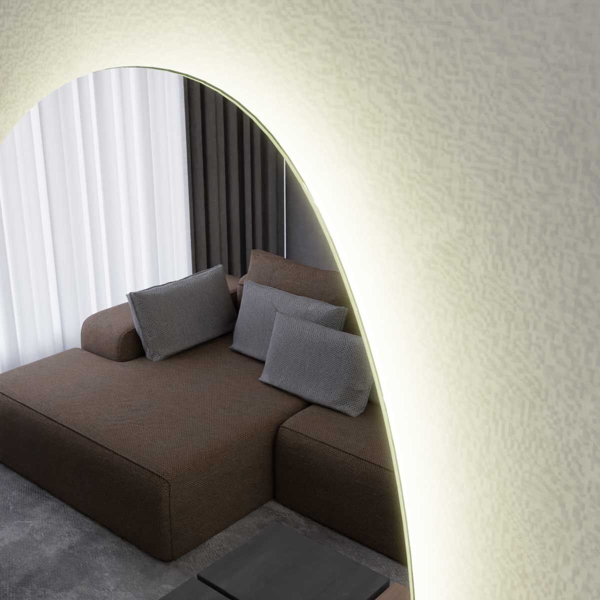 Espelho Orgânico com LED e Touch 70x50cm 4 Espelho_Organico_50X70_Detalhes_3000K