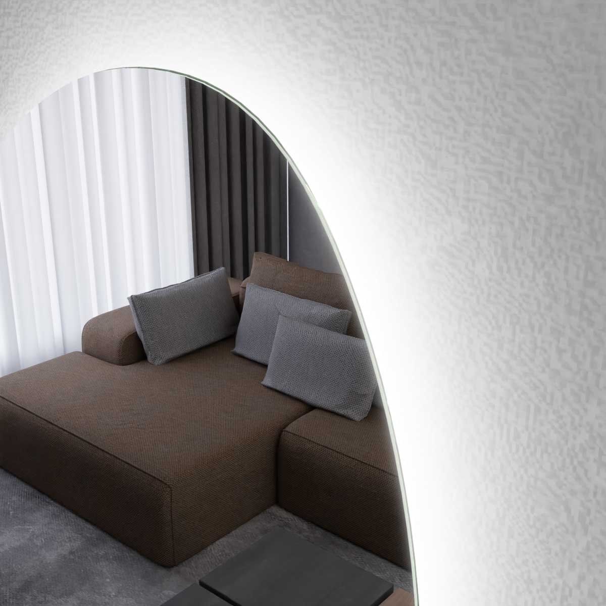 Espelho Orgânico com LED e Touch 70x50cm 5 Espelho_Organico_50X70_Detalhes_4000K