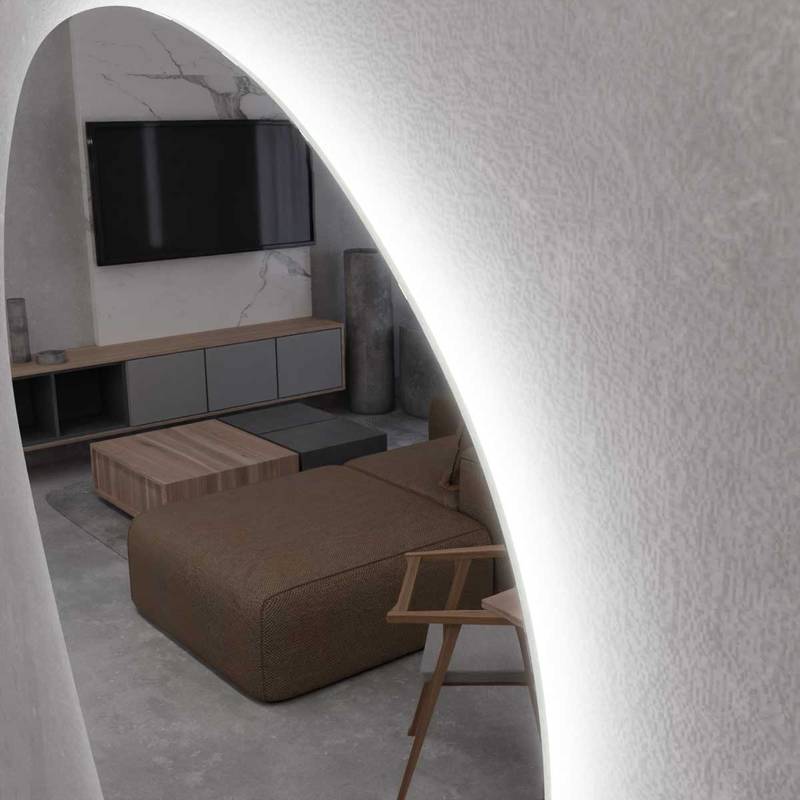 Espelho Orgânico com Led e Touch 60x80cm 5 Espelho_Organico_60X80_Detalhes_4000K