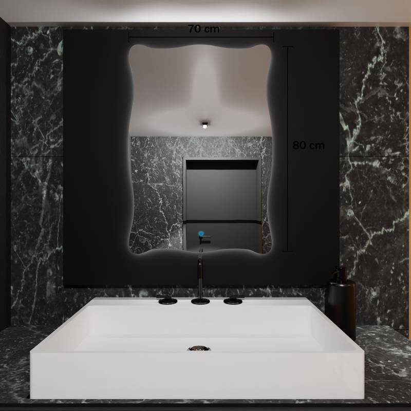 Espelho Orgânico com Led e Touch 70x80 cm 6 Espelho_Organico_70X80_Medidas