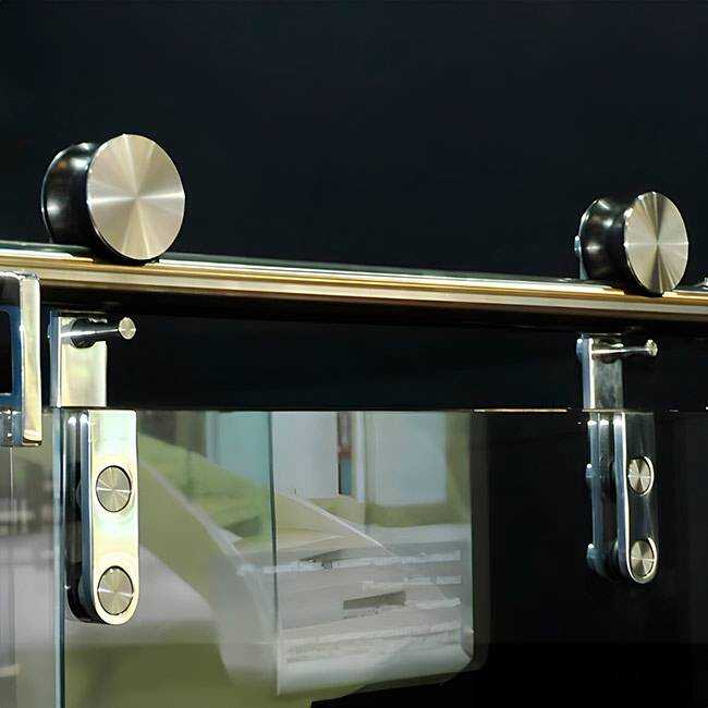 Box de Vidro para Banheiro Luxe Trilho Redondo 6 Box De Banheiro Modelo Luxe