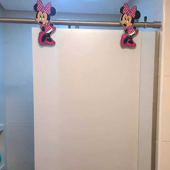 Box de Vidro para Banheiro Modelo Kids 3 Box De Banheiro Modelo Kids Inox Polido Cromado