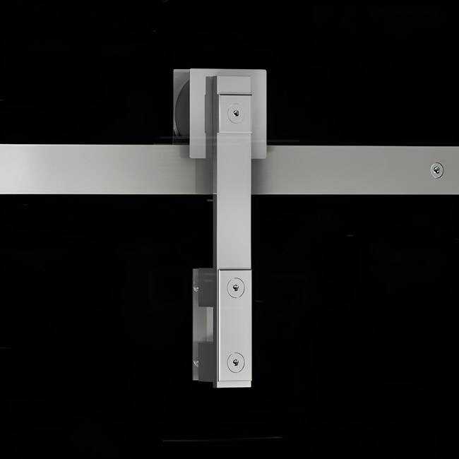 Box de Vidro para Banheiro Modelo Pádova 2 Box De Banheiro Modelo Padova Inox Polido Cromado