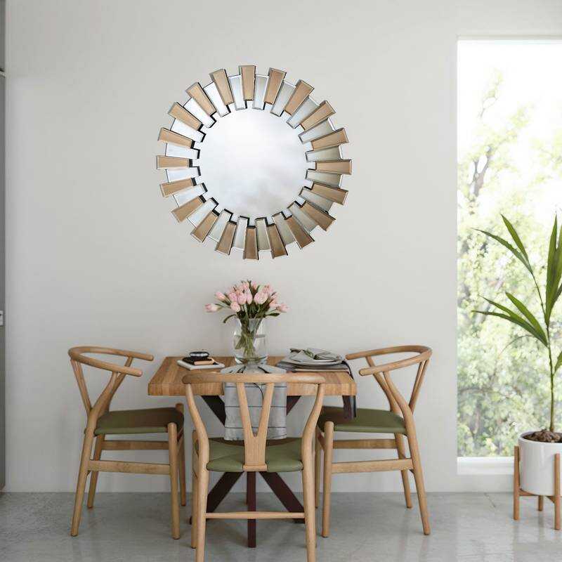 Espelho Decorativo Apolo Bronze Grande 93x93cm 1 Espelho-Decorado-Apolo-Bronze-Ambiente