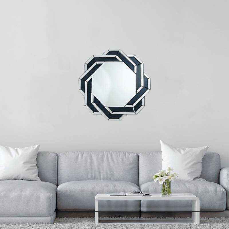 Espelho Decorativo Hedone Grande 80x80cm 3 Espelho-Decorativo-Hedone-Azul-Ambiente