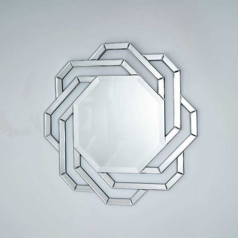 Espelho Decorativo Artemis Grande 80x80cm 3 Espelho Decorativo Hedone Imagem Frontal