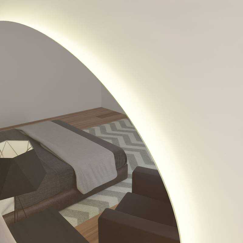 Espelho Orgânico com Led e Touch 80x50cm 4 Espelho_Organico_50X80_Detalhes_3000K