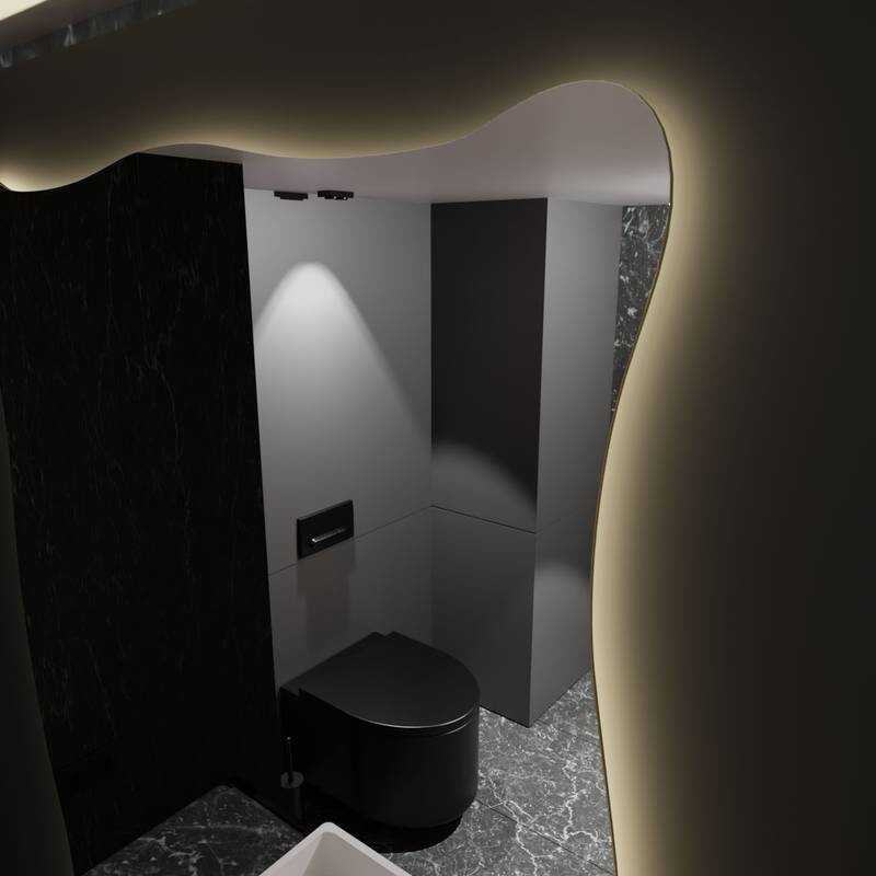 Espelho Orgânico com Led e Touch 70x80 cm 4 Espelho_Organico_70X80_Detalhes_3000K