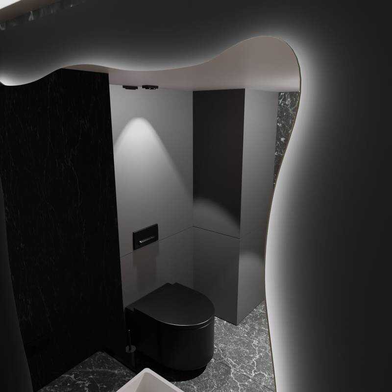 Espelho Orgânico com Led e Touch 70x80 cm 5 Espelho_Organico_70X80_Detalhes_4000K