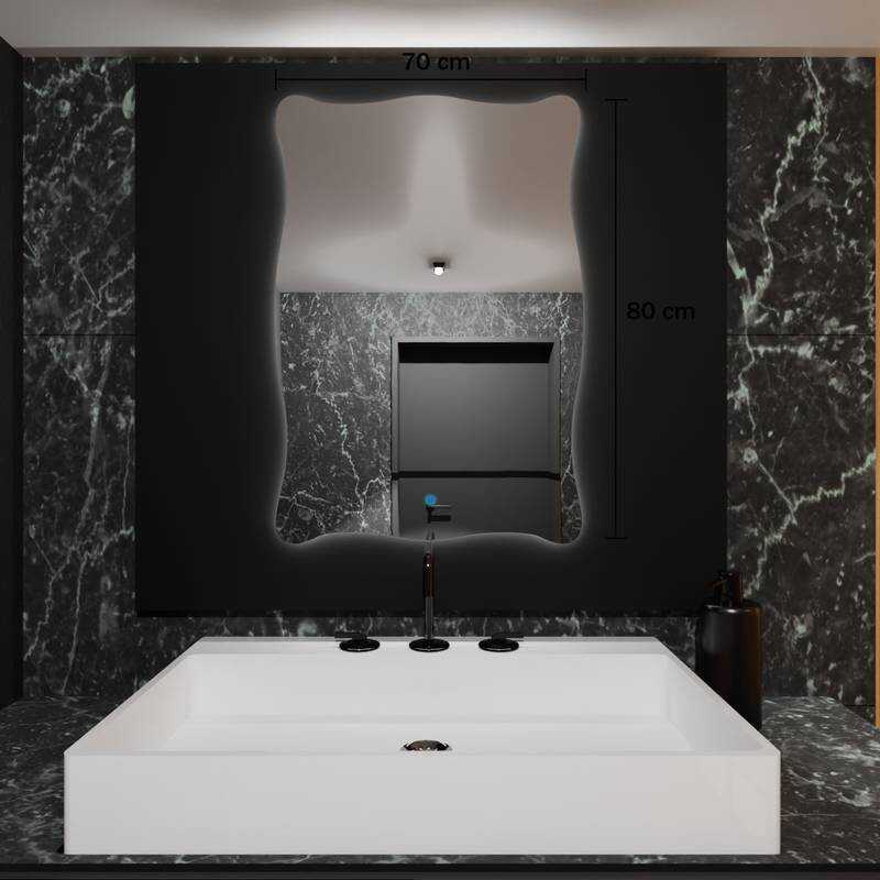 Espelho Orgânico com Led e Touch 70x80 cm 6 Espelho_Organico_70X80_Medidas