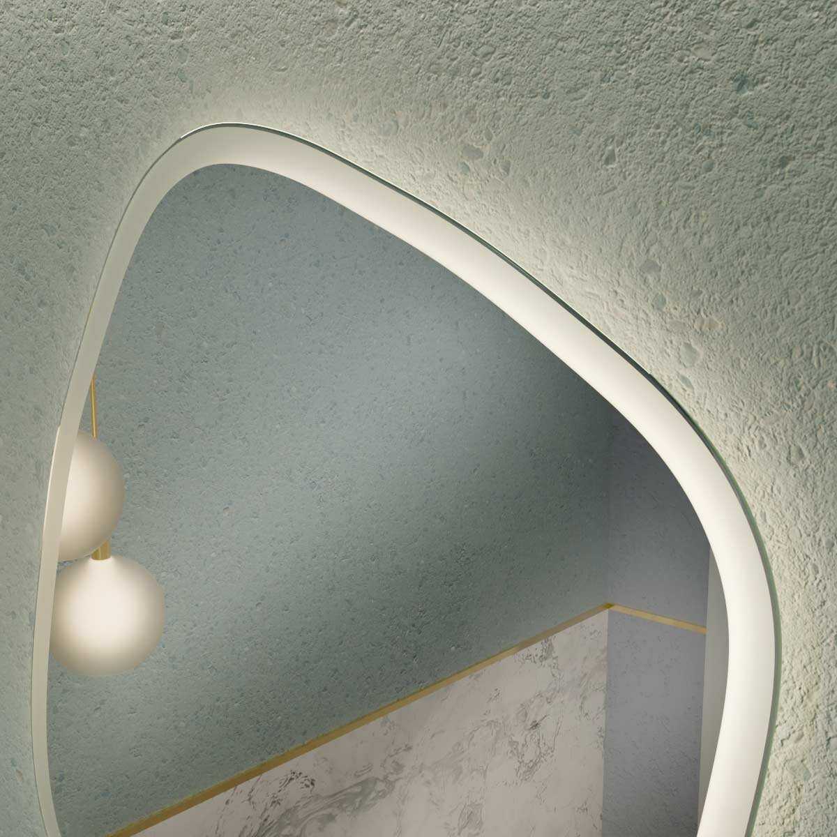Espelho Orgânico com Led e Touch 85x90cm 6 Espelho_Organico_85X90_Detalhes_3000K