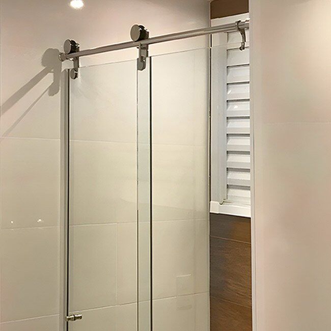 Box de Vidro para Banheiro Lumine Trilho Redondo 10 Box De Banheiro Modelo Lumine