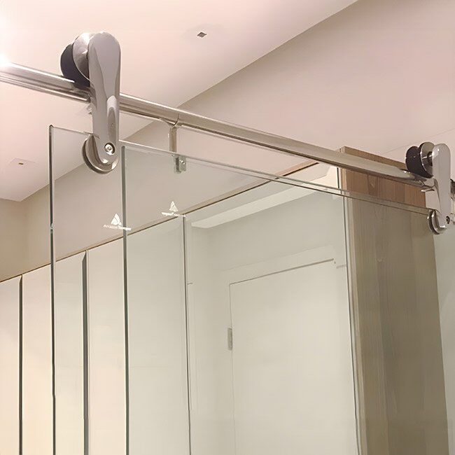 Box de Vidro para Banheiro Lumine Trilho Redondo 8 Box De Banheiro Modelo Lumine