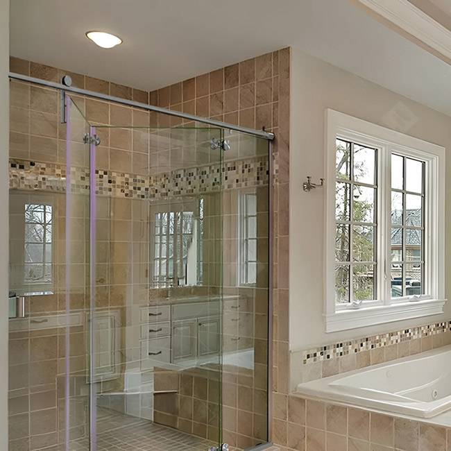 Box de Vidro para Banheiro Arty Prime 4 Box De Banheiro Modelo Arty Prime Inox Polido Cromado