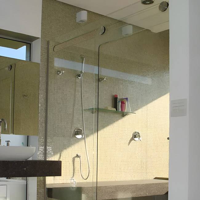 Box de Vidro para Banheiro Classik 3 Box De Banheiro Modelo Classik Inox Polido Cromado