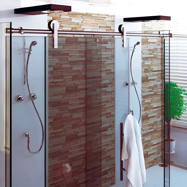 Box de Vidro para Banheiro Modelo Max 5 Box De Banheiro Modelo Max Inox Polido Cromado