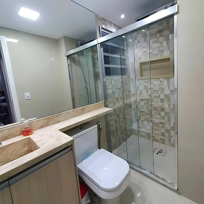 Box de Vidro para Banheiro Transfer 7 Box De Banheiro Modelo Transfer