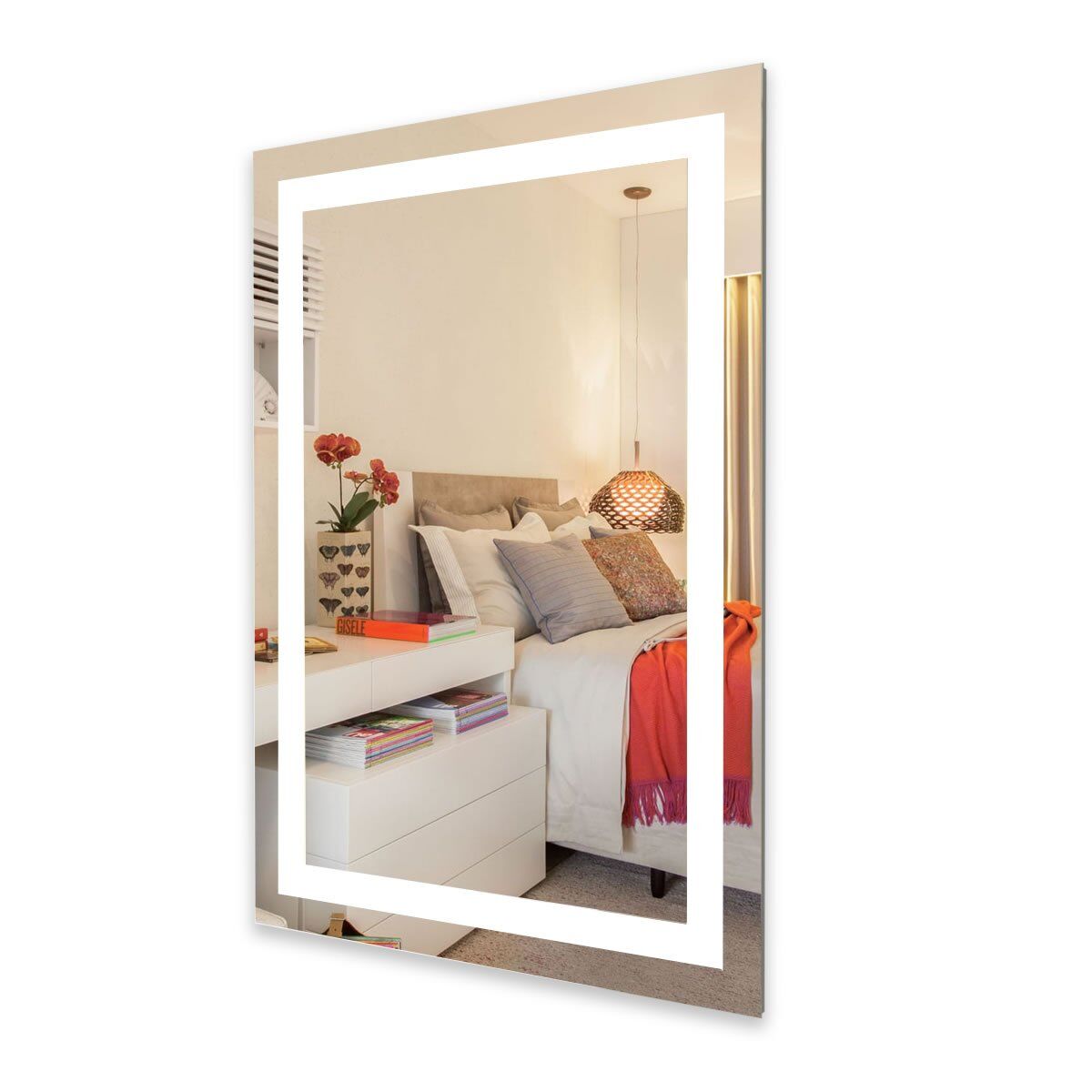 Espelho com LED Iluminado Decor 44W/m IRC+97 2 Espelho Com Led Iluminado Lado_2