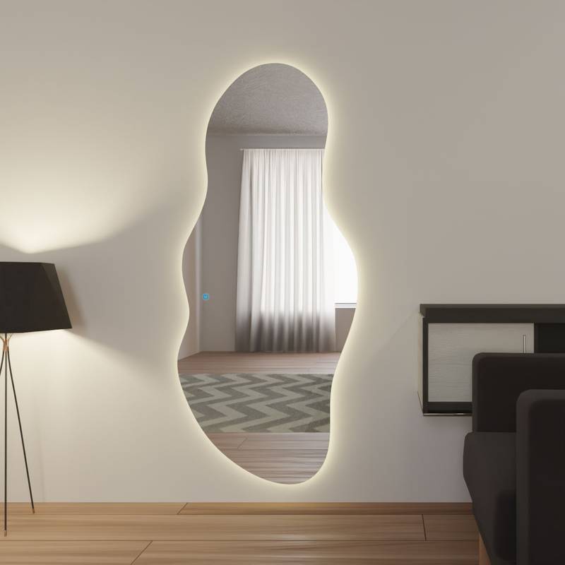 Espelho Grande Orgânico com Led e Touch 60×170 cm 3 Espelho_Organico_60X170_3000K