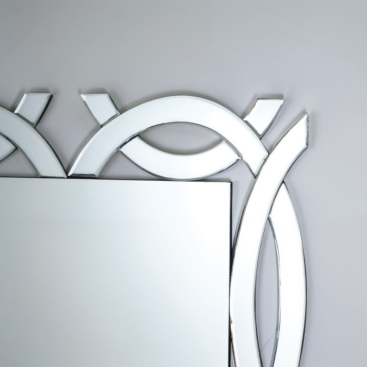 Espelho Decorativo Zeus Grande 120x80cm 2 Espelho Decorativo Zeus Imagem Com Detalhes